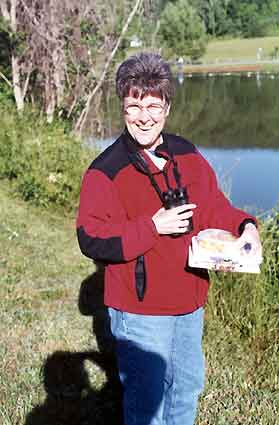 R. Young counts near the pond on North Carolina BBS route (63121) in 2001.